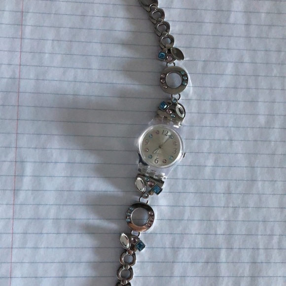 swatch with Swarovski crystals - Picture 3 of 5